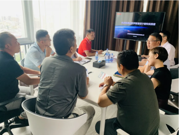 热烈欢迎黄石市文旅局领导一行莅临普菲特考察指导