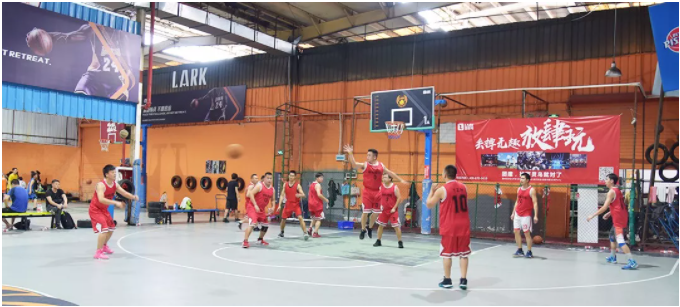 深圳普菲特与深圳市婺源商会2018夏季篮球联谊赛