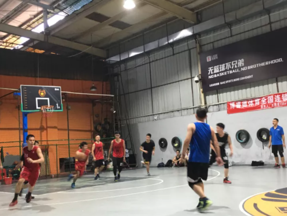 “等你来战”备战第三届IT精英篮球联赛